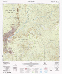 5469 Eva Valley 1:100k Topographic Map