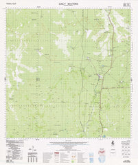 5565 Daly Waters 1:100k Topographic Map