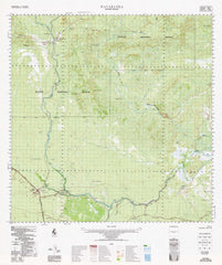 5568 Mataranka 1:100k Topographic Map