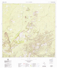 5673 Goomadeer 1:100k Topographic Map