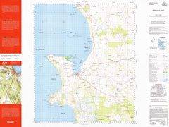 5732 Streaky Bay 1:100k Topographic Map