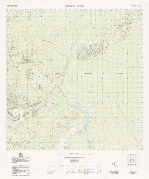 5771 Wilton River 1:100k Topographic Map