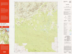 6032 Cacuppa 1:100k Topographic Map