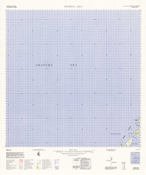 6175 Hopeful Bay 1:100k Topographic Map