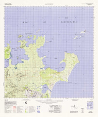 6270 Langdon 1:100k Topographic Map