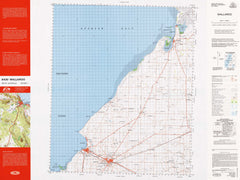 6430 Wallaroo 1:100k Topographic Map