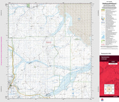 Tibooburra 7339 Topographic Map 1:100k