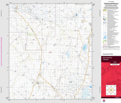 Mena Murtee 7535 Topographic Map 1:100k