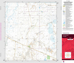 Tinchelooka 7838 Topographic Map 1:100k