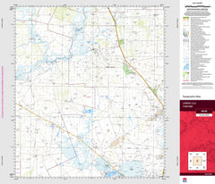 Lower Lila 8038 Topographic Map 1:100k