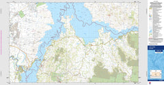 Lake Hume 8325-4N Topographic Map 1:25k