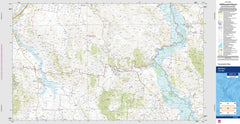 Brungle 8527-4S Topographic Map 1:25k