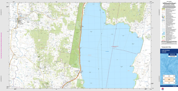 Lake George 8727-1N Topographic Map 1:25k