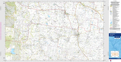 Millthorpe 8731-3S Topographic Map 1:25k