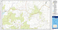 Cassilis 8833-1N Topographic Map 1:25k