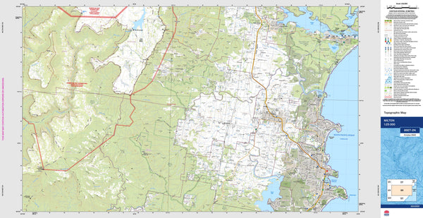 Milton 8927-2N Topographic Map 1:25k