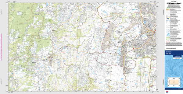 Camden 9029-4N Topographic Map 1:25k