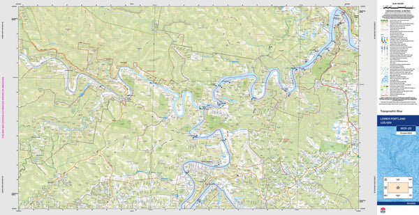 Lower Portland 9031-2S Topographic Map 1:25k