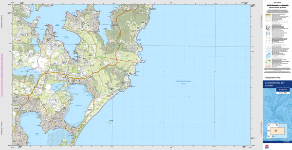 Catherine Hill Bay 9231-4S Topographic Map 1:25k
