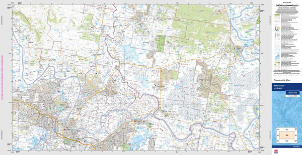 Maitland 9232-4S Topographic Map 1:25k