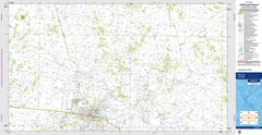 Walcha 9236-3S Topographic Map 1:25k