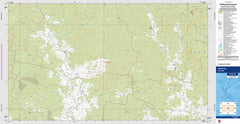 Birdwood 9335-2N Topographic Map 1:25k