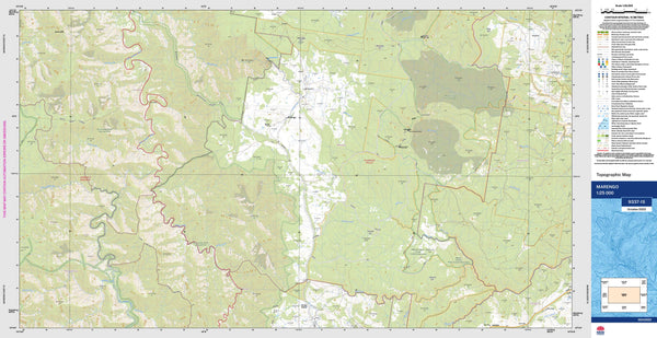 Marengo 9337-1S Topographic Map 1:25k