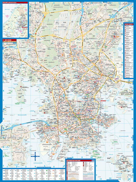 Helsinki Borch, Buy Map of Helsinki - Mapworld