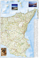 Sicily National Geographic Folded Map