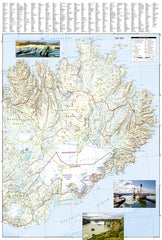 Iceland National Geographic Folded Map