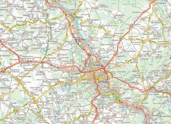 Alsace Michelin Map, Buy Map of Alsace - Mapworld