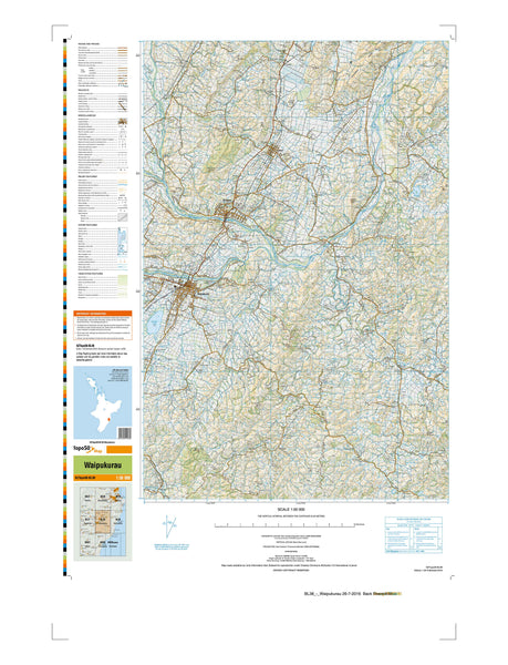 BL38 - Waipukurau Topo50 map