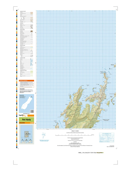 BN28 - Port Hardy Topo50 map