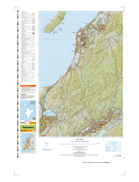 BP32 - Paraparaumu Topo50 map