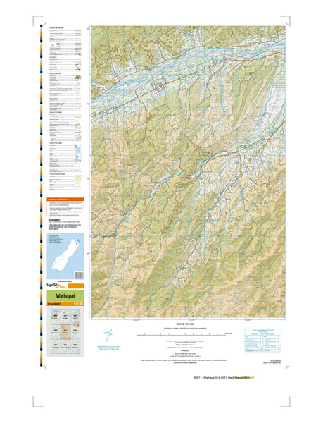 BR27 - Waihopai Topo50 map