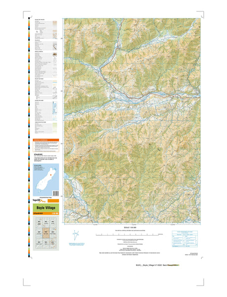 BU23 - Boyle Village Topo50 map