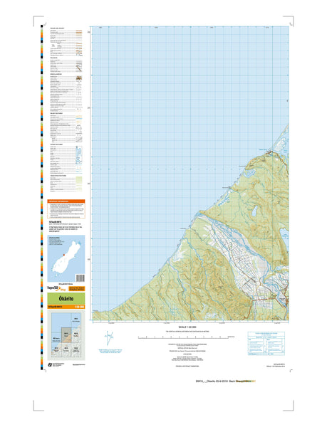 BW15 - Okarito Topo50 map