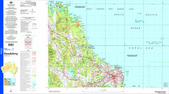 Bundaberg SG56-02 Topographic Map 1:250k