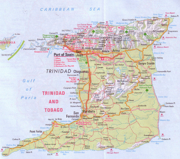 Caribbean Lesser Antilles Nelles, Buy Map of Caribbean - Mapworld