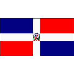 Dominican Republic (with crest) Flag 1800 x 900mm