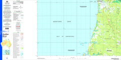 Jardine River SC54-15 Topographic Map 1:250k