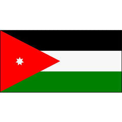 Jordan Flag 1800 x 900mm