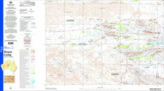 Mount Liebig SF52-16 Topographic Map 1:250k