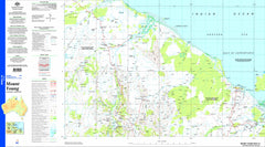 Mount Young SD53-15 Topographic Map 1:250k