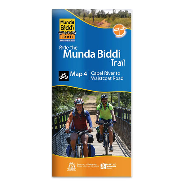 Munda Biddi Trail Map 4- Harvey - Capel River to Waistecote Road