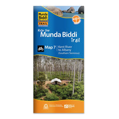 Munda Biddi Trail Map 7- Harvey - Kent River to Albany