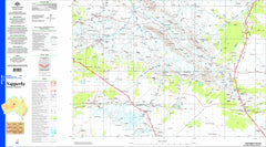 Napperby SF53-09 Topographic Map 1:250k