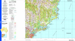 Newcastle SI56-02 Topographic Map 1:250k