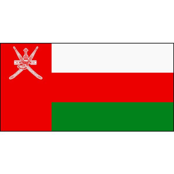 Oman Flag 1800 x 900mm