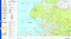 Port Keats SD52-11 Topographic Map 1:250k